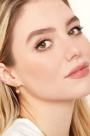 Boucles d'oreilles Lovely Clover Acier inoxydable h5 Image3